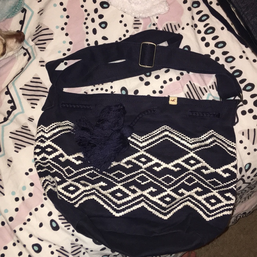 Blue purse